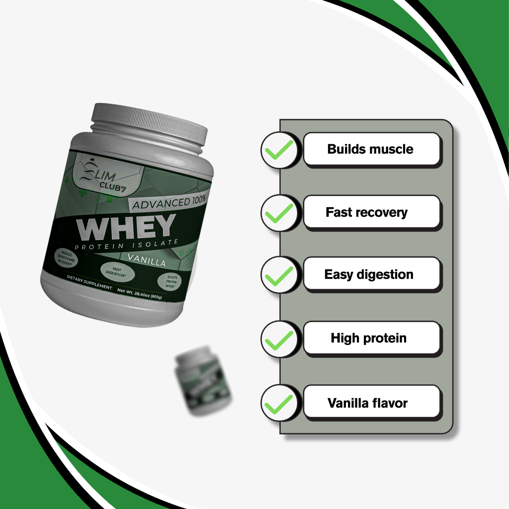Advanced 100% Whey Protein Isolate (Vanilla)